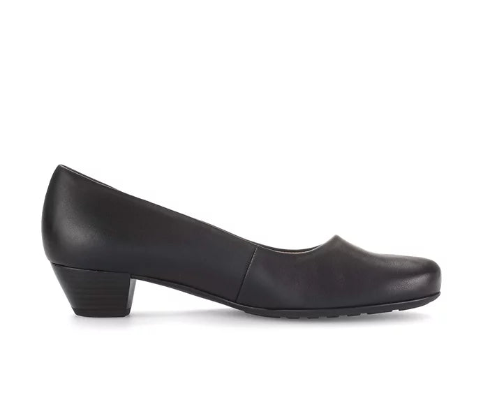 Damen Pumps mit Blockabsatz rundem Zeh und 3,5 cm Absatzhöhe