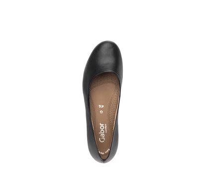 Damen Pumps mit Blockabsatz rundem Zeh und 3,5 cm Absatzhöhe