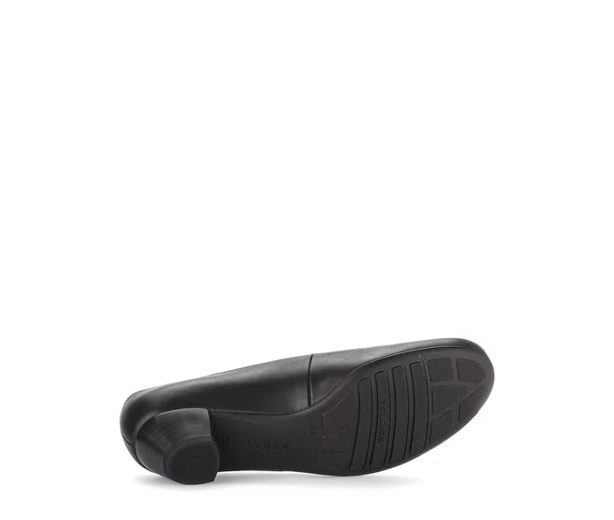 Damen Pumps mit Blockabsatz rundem Zeh und 3,5 cm Absatzhöhe