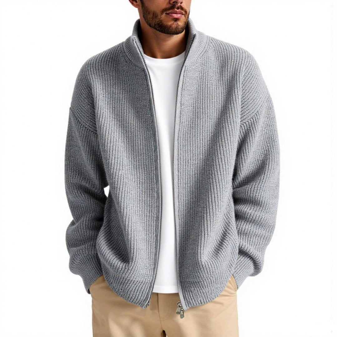Men's Cardigan Open Fit Loose Long Sleeve – Everyday and Layering