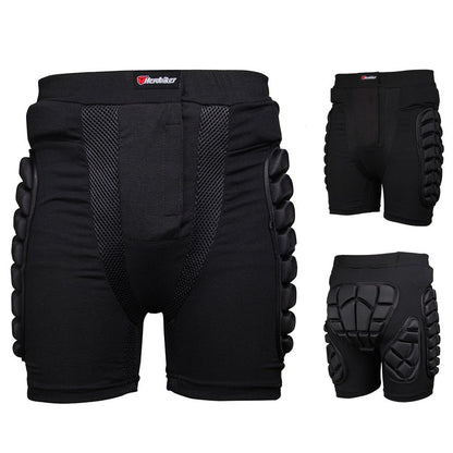 Men's and Women's Protective Sports Pants with EVA Padding for Cycling, Skating, and Snowboarding