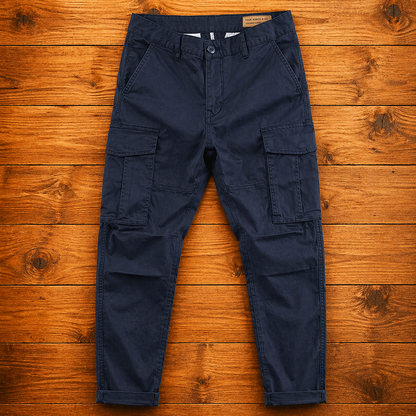 Herren Slim Cargo Hose mit Mehreren Taschen – Leichtes Design