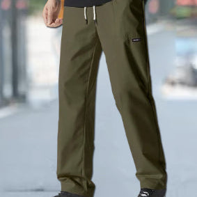 Lange, Gerade Geschnittene Sporthose Für Herren Mit Lockerer Passform