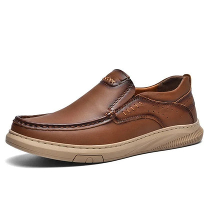 Herren-Slip-on-Loafer mit gepolsterter Innensohle und Gummisohle