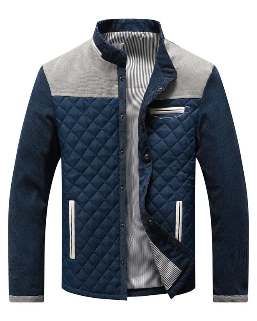 Herren Hybrid Steppjacke Leicht