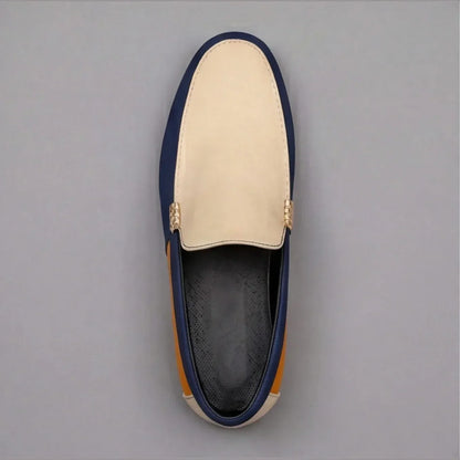 Herren-Slipper Aus Canvas, Leichtes, Lässiges Patchwork-Design