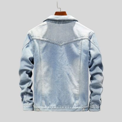 Men's Jeans Jacket Long Sleeve Classic Design