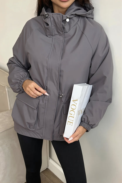 Damen Utility-Jacke mit praktischen Fronttaschen