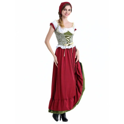 Damen-Dirndl-Kleid für Oktoberfest und Trachtenanlässe
