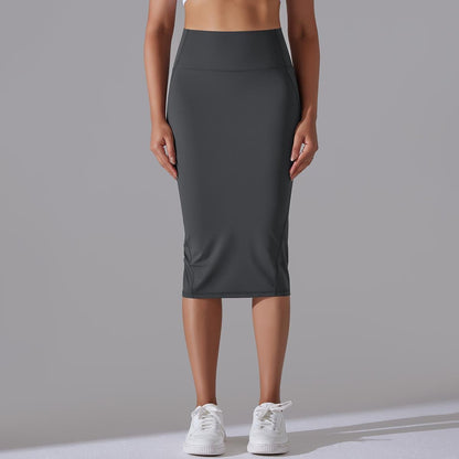 Women's Sports Skirt with High Waist – Super Stretchy Cotton Blend