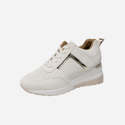 Damen Sneaker Atmungsaktives Strick-Obermaterial Unterstützende Sohle