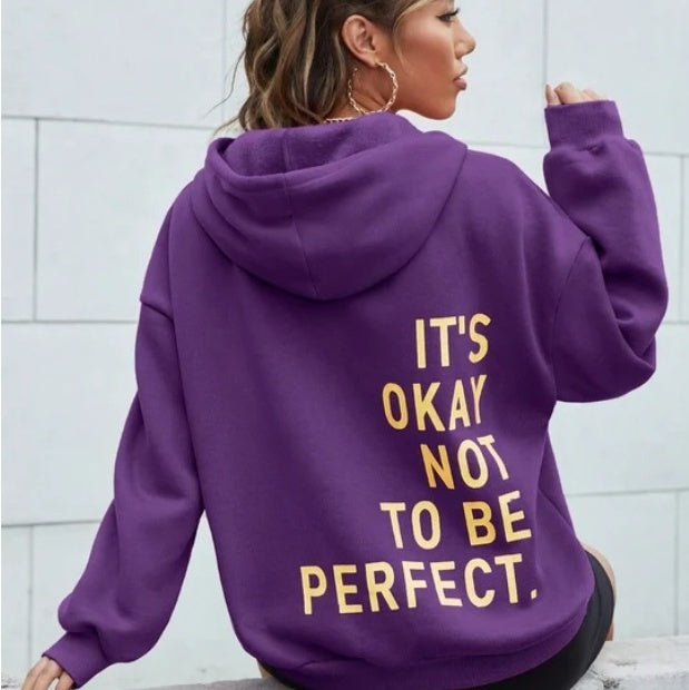 Damen-Hoodie mit bequemem, lockerem Schnitt