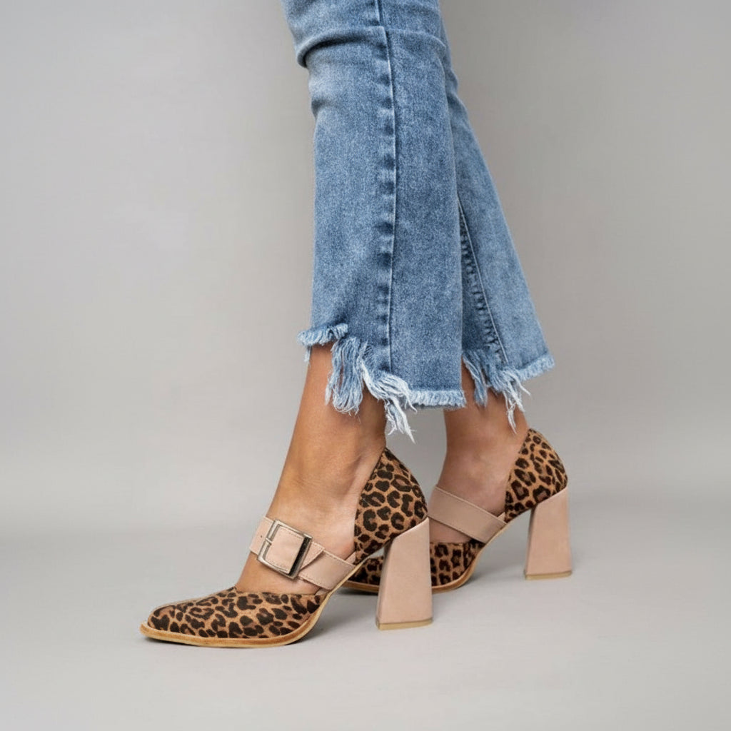 Damen-Pumps Mit Hohem Absatz, Spitzer Zehenpartie, Zum Hineinschlüpfen, Gummisohle