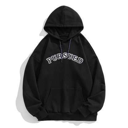 Men's Hoodie Loose Fit with Embroidery