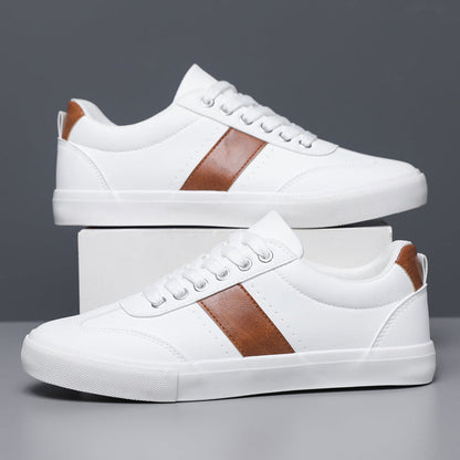 Herren Sneaker im Farbblock-Design – Atmungsaktiv Niedriger Schaft Schnürverschluss