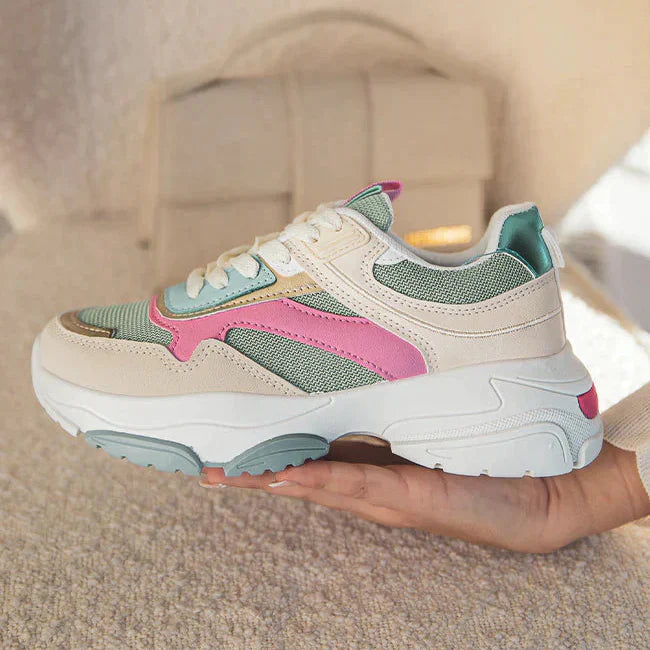 Damen Sneaker Herausnehmbare Innensohle Leichtes Design