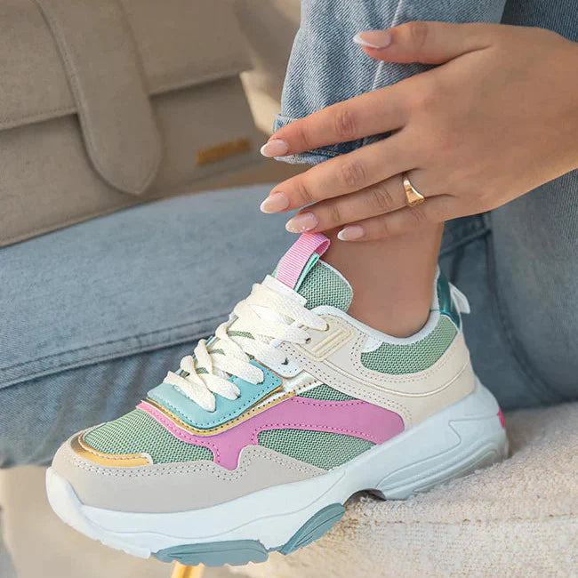 Damen Sneaker Herausnehmbare Innensohle Leichtes Design