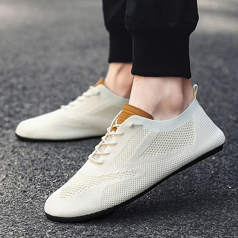Herren Mesh Sneaker – Atmungsaktiv Leichtes Schnürdesign