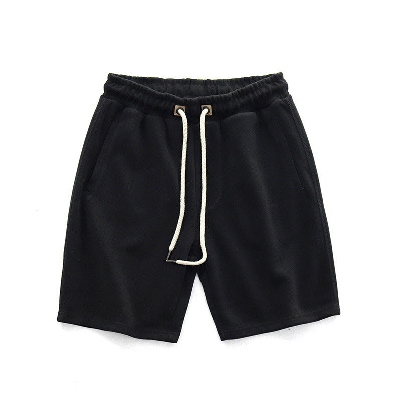 Herren Shorts aus Baumwollmischung – Gestricktes Design Lockerer Schnitt