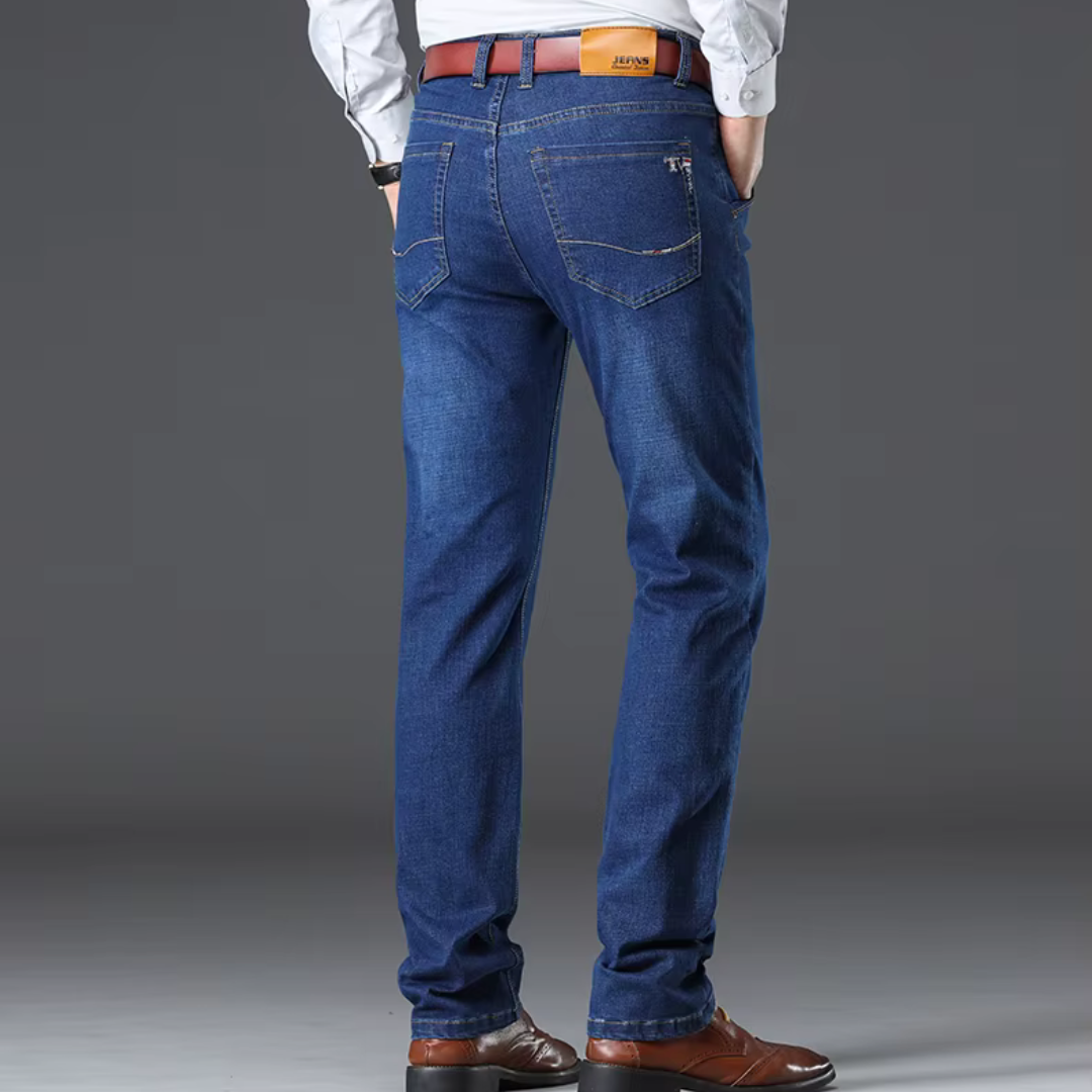 Herren Stretch-Jeans Klassische Passform