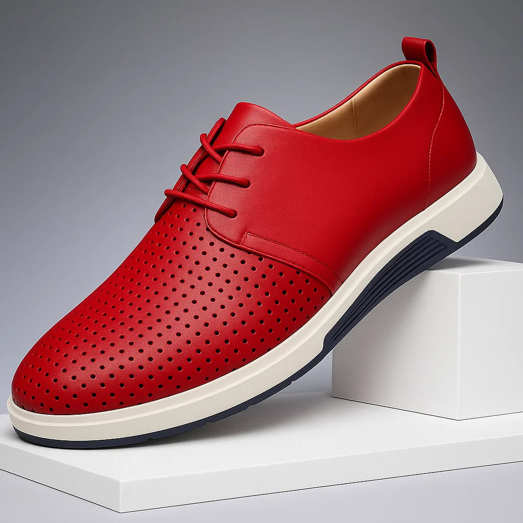 Herren Loafer Mit Slip-On-Design, Belüftetem Oberteil Und Griffiger Laufsohle