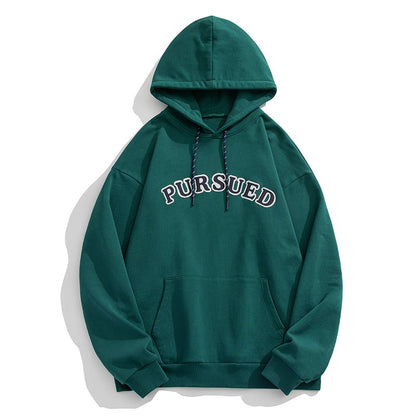 Men's Hoodie Loose Fit with Embroidery