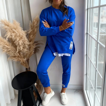 Women's Loungewear Set Pullover and Pants