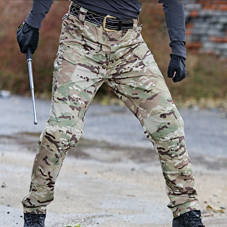 Herren Outdoor-Hose, Hochgeschnitten, Gerader Bund, Leicht