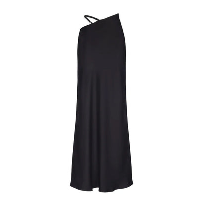 Damen langer Bodycon-Hüftrock mit Cut-Out-Detail