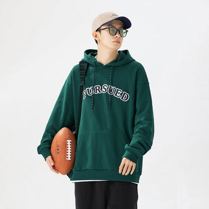 Men's Hoodie Loose Fit with Embroidery