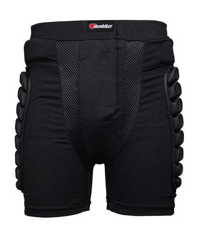 Men's and Women's Protective Sports Pants with EVA Padding for Cycling, Skating, and Snowboarding