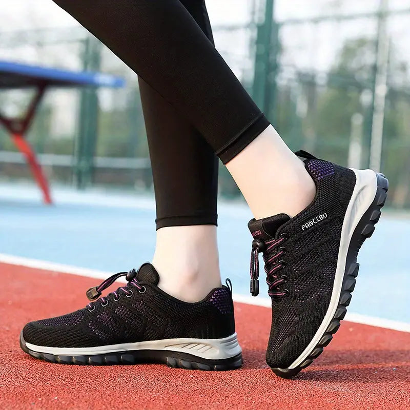 Women's Orthopedic Sneakers with Breathable Mesh and Padded Sole