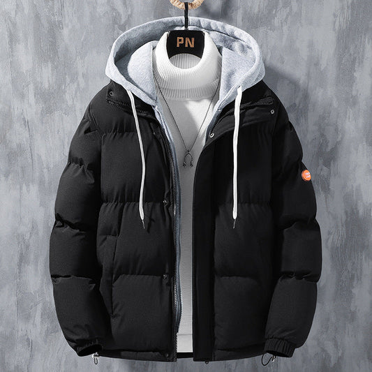 Herren Winter Steppjacke mit Frontreißverschluss und mehreren Farboptionen
