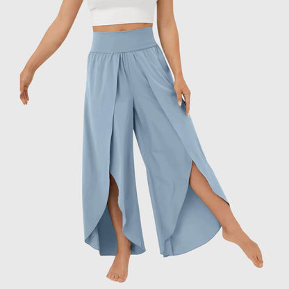 Damen Weite Sommerhose mit Lockerem Schnitt