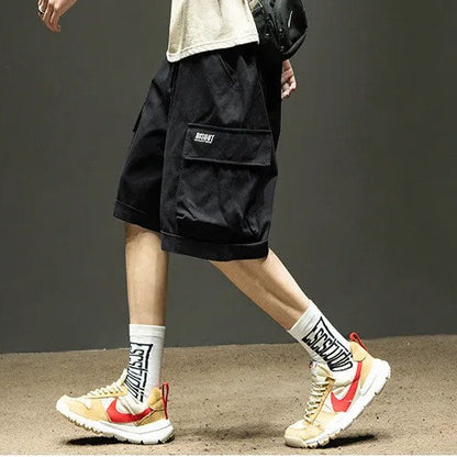Herren Sommer-Cargo-Shorts mit lockerem Schnitt – Praktische Taschen