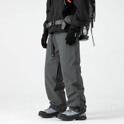 Herren Skihose mit Fleecefutter und Hardshell-Design in mittlerer Taille