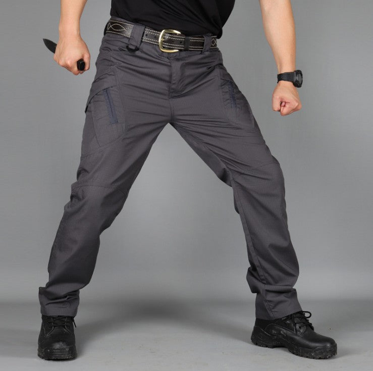 Herren Outdoor-Hose, Hochgeschnitten, Gerader Bund, Leicht