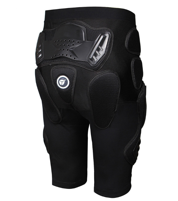 Men's and Women's Protective Sports Pants with EVA Padding for Cycling, Skating, and Snowboarding