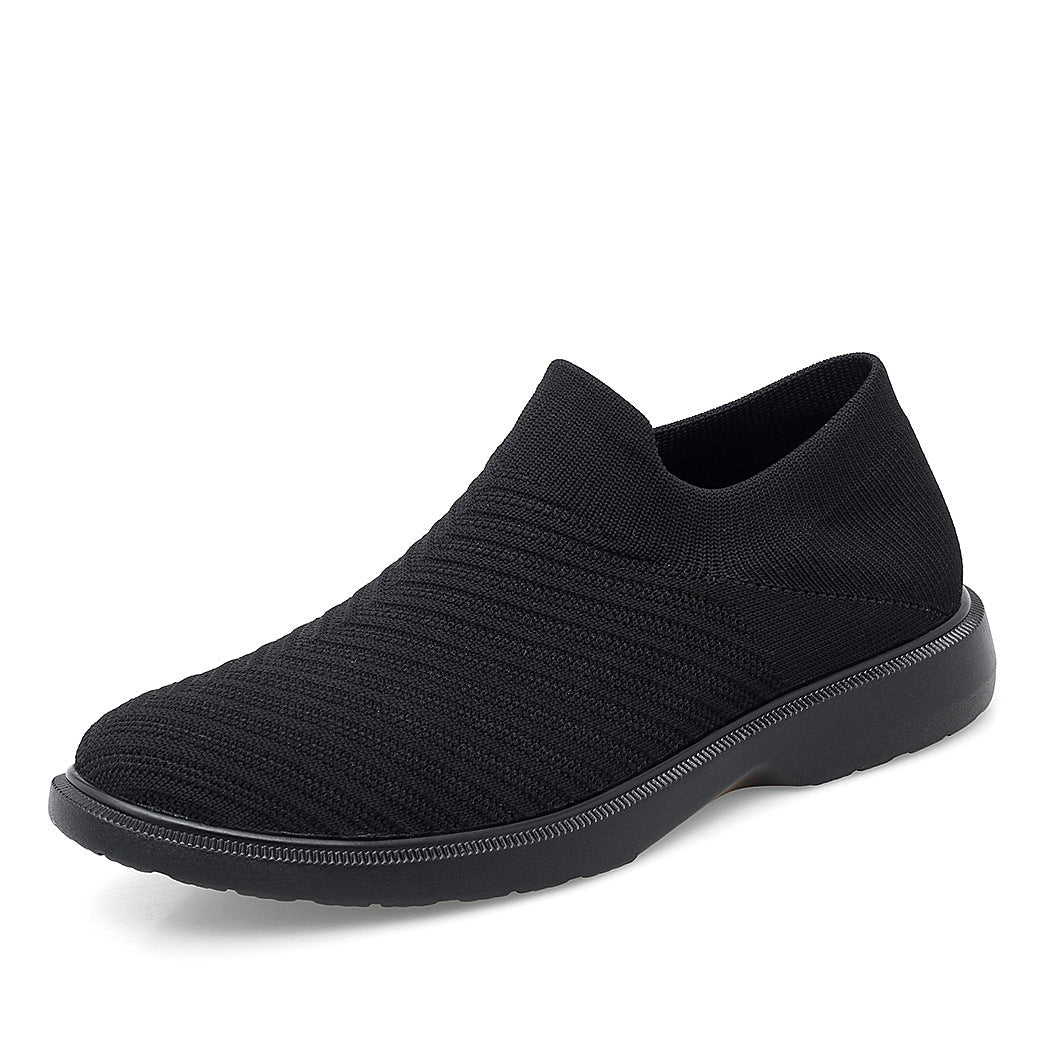 Herren Sommer Atmungsaktive Mesh-Schuhe Niedrig Top Flache Sohle