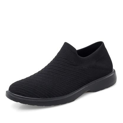 Herren Sommer Atmungsaktive Mesh-Schuhe Niedrig Top Flache Sohle