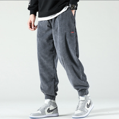 Herren Cordhose Mit Geradem Bein, Knitterfrei, Eng Anliegend, Mittelhoher Bund, Lange Hose