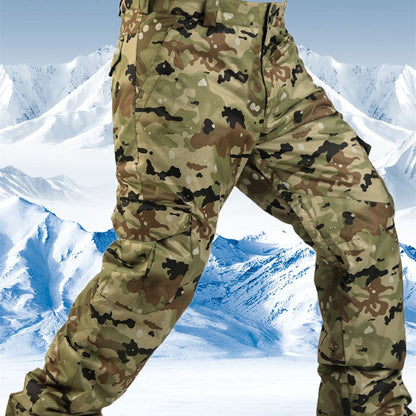 Herren Skihose Atmungsaktives Isoliertes Design Mit Lockerer Passform