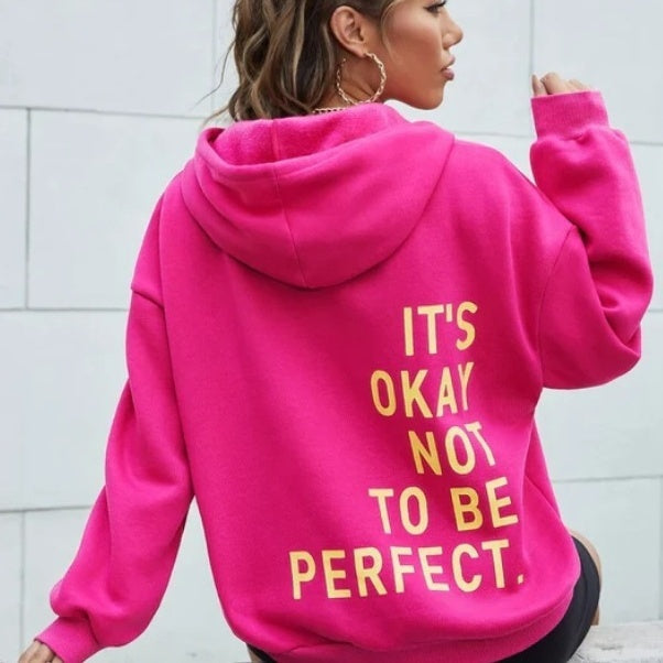 Damen Hoodie Mit Kapuze Und Lockerem Schnitt