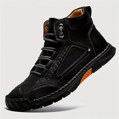 Men's Work Shoes with Orthopedic Insole, Arch Support, and Non-Slip Sole