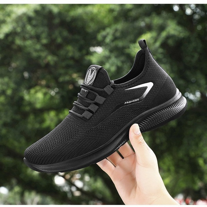 Herren Slip-On Walkingschuhe – Atmungsaktiv Leichte Weite Passform
