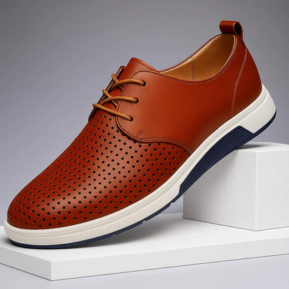 Herren Loafer Mit Slip-On-Design, Belüftetem Oberteil Und Griffiger Laufsohle