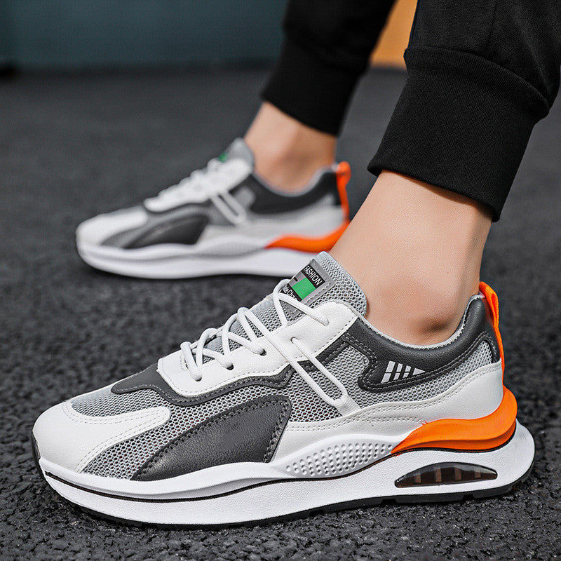 Damen-Plateau-Sportschuhe Mit Schnürung, Pvc-Gummisohle