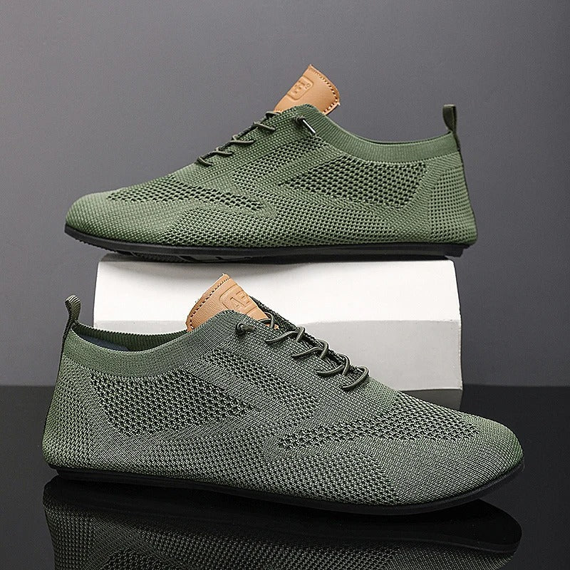 Herren Mesh Sneaker – Atmungsaktiv Leichtes Schnürdesign