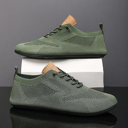 Herren Mesh Sneaker – Atmungsaktiv Leichtes Schnürdesign