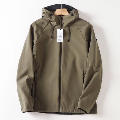 Damen-Winterjacke mit Kapuze und Fleecefutter – Klassischer Stil